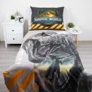 Jurassic World T-Rex husa duvet 140×200cm, 70×90 cm