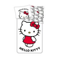 Hello Kitty White husă de pat 140×200cm, 70×90 cm