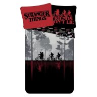   Stranger Things Upside Down Dark set de lenjerie de pat 140×200cm, 70×90 cm