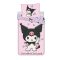 Hello Kitty Kuromi Be Yourself Set lenjerie de pat 140×200cm, 70×90 cm