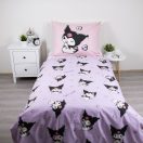 Hello Kitty Kuromi Be Yourself Set lenjerie de pat 140×200cm, 70×90 cm