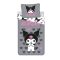 Hello Kitty Kuromi husa de plapumă 140×200cm, 70×90 cm