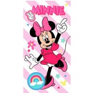   Disney Minnie Joy Splash prosop de baie, prosop de plajă 70x140 cm (Uscare Rapidă)