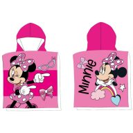   Disney Minnie Fashion Fun poncho prosop de plajă 50x100 cm (Fast Dry)