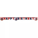 Omul Păianjen Crime Fighter Inscripție Happy Birthday FSC 2 m