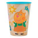 Purcelușa Peppa Kindness pahar de plastic 260 ml